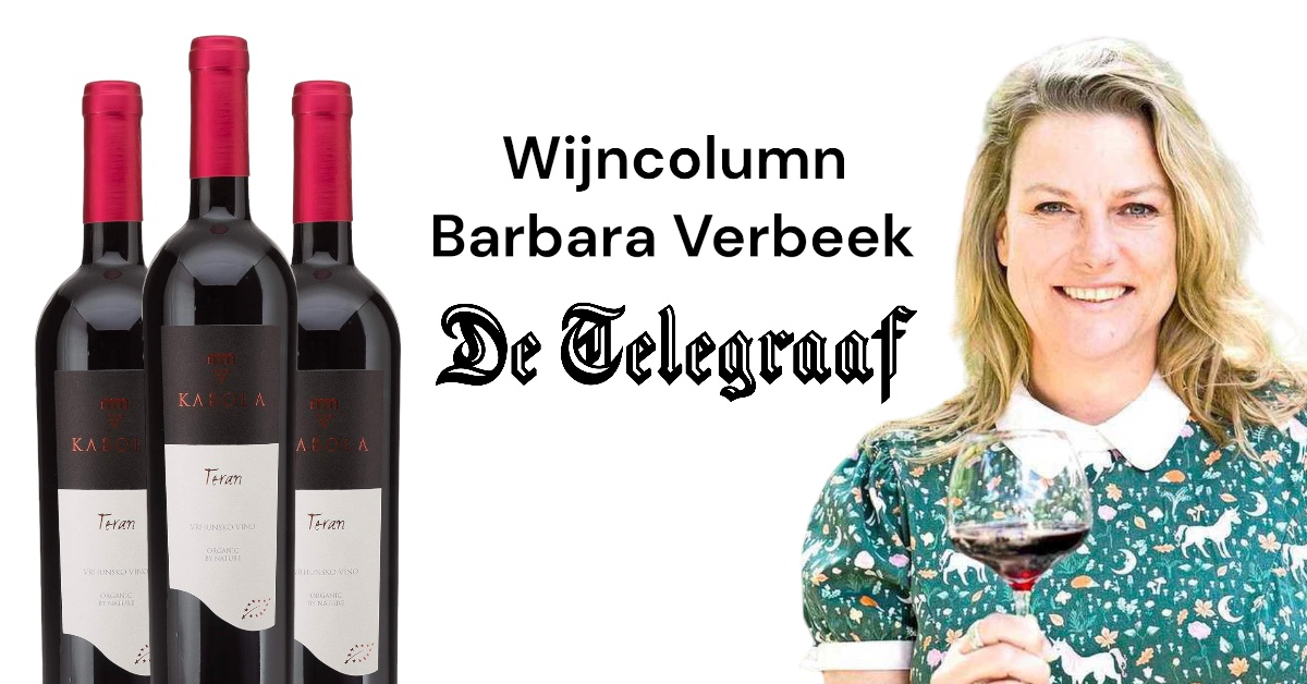 Wijncolumn Barbara Verbeek