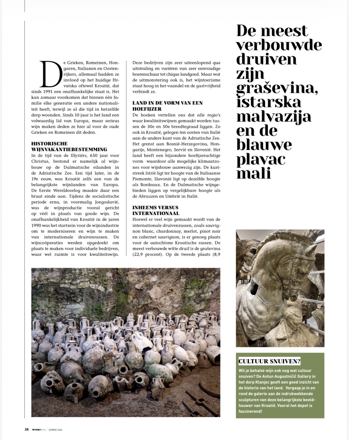 Reportage in Winelife