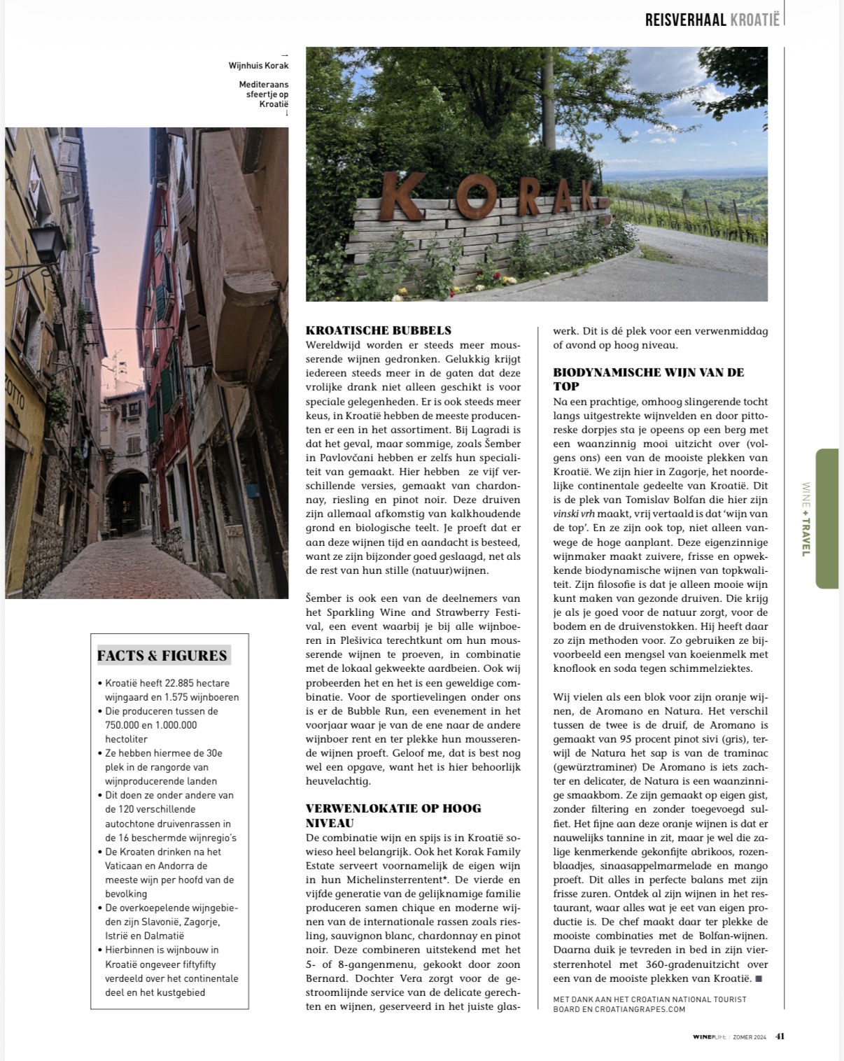 Reportage in Winelife